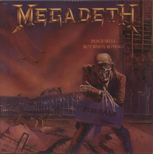 Megadeth Peace Sells... But Who's Buying? - 180gm vinyl LP album (LP record) US MEGLPPE867387
