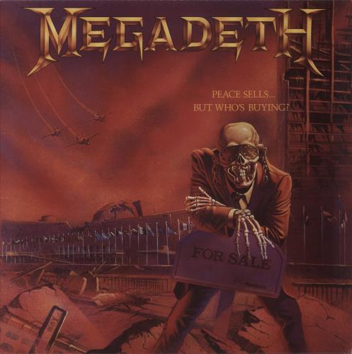 Megadeth Peace Sells... But Who's Buying - EX vinyl LP album (LP record) UK MEGLPPE869863