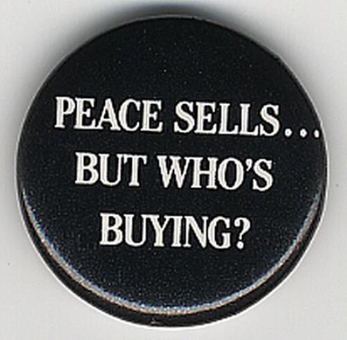 Megadeth Peace Sells...But Who's Buying? badge US MEGBGPE383932