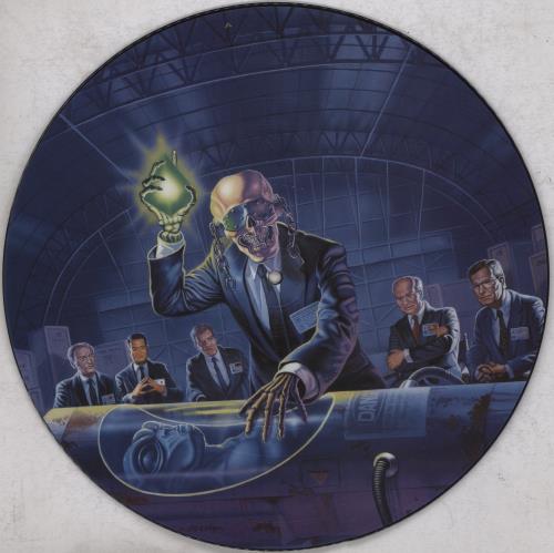 Megadeth Rust In Peace - Autographed picture disc LP (vinyl picture disc album) UK MEGPDRU186819
