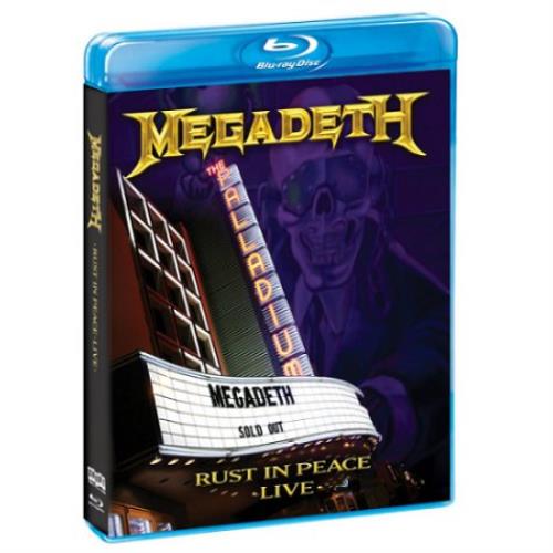 Megadeth Rust In Peace Blu Ray DVD UK MEGBRRU525800