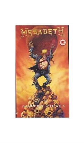 Megadeth Rusted Pieces video (VHS or PAL or NTSC) UK MEGVIRU185284