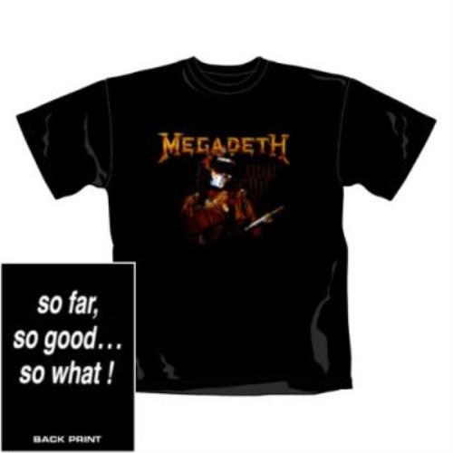 Megadeth So Far, So Good T-Shirt - XL t-shirt UK MEGTSSO355166