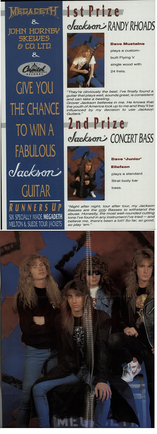 Megadeth So Far, So Good... So What! + Poster vinyl LP album (LP record) UK MEGLPSO586271