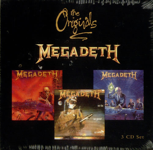 Megadeth The Originals - Sealed Box box set UK MEGBXTH94546