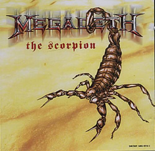 Megadeth The Scorpion CD single (CD5 / 5") US MEGC5TH332494