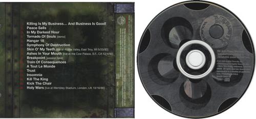 Megadeth Warchest Box Set Sampler CD album (CDLP) US MEGCDWA417020