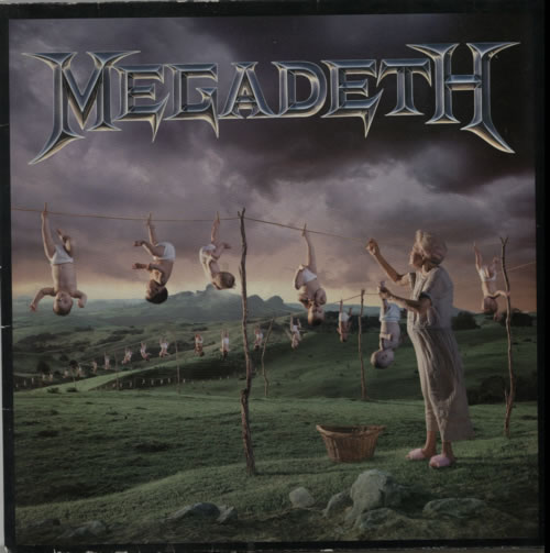 Megadeth Youthanasia - Blue vinyl vinyl LP album (LP record) UK MEGLPYO495837