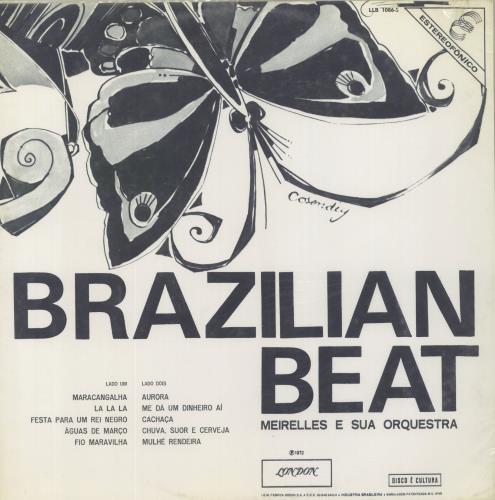 Meirelles E Sua Orquestra Brazilian Beat Vol. 5 vinyl LP album (LP record) Brazilian N6ILPBR804805