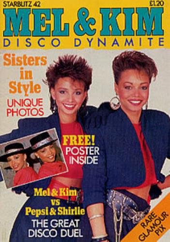 Mel & Kim Disco Dynamite magazine UK MELMADI216229
