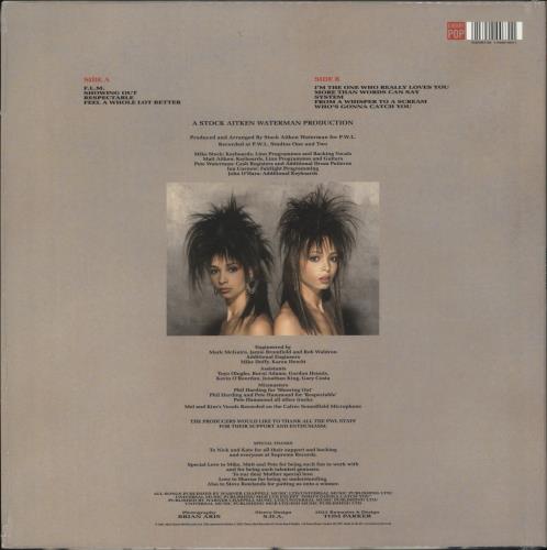 Mel & Kim F.L.M. - Ochre Vinyl - Sealed + Portrait Print vinyl LP album (LP record) UK MELLPFL873793