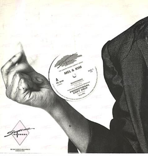 Mel & Kim Respectable 12" vinyl single (12 inch record / Maxi-single) UK MEL12RE296769
