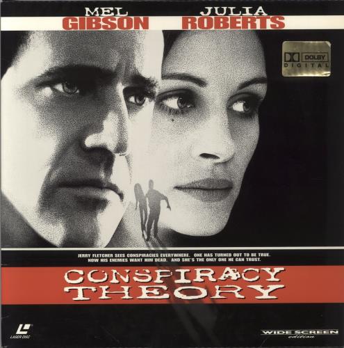 Mel Gibson Conspiracy Theory laserdisc / lazerdisc US MGILZCO857344