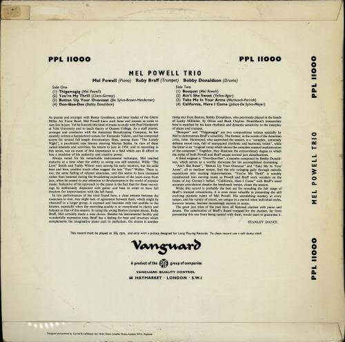 Mel Powell Thigamagig vinyl LP album (LP record) UK 5MPLPTH764862