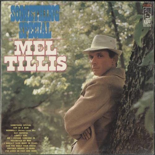 Mel Tillis Something Special vinyl LP album (LP record) US M11LPSO720746