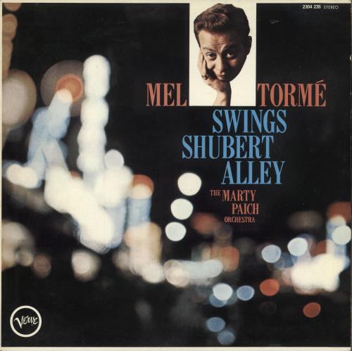 Mel Torm� Swings Shubert Alley vinyl LP album (LP record) French MT4LPSW677216