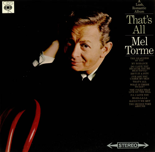 Mel Torm� That's All vinyl LP album (LP record) UK MT4LPTH448614