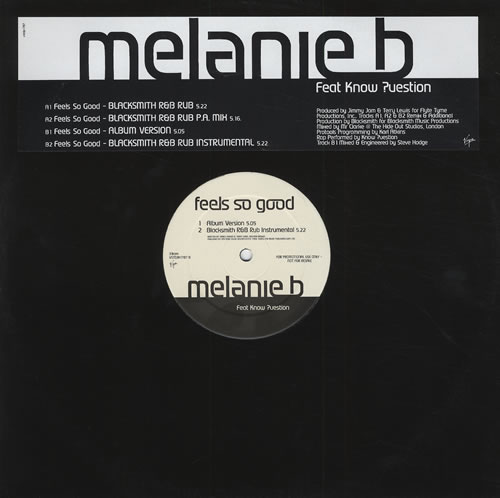 Melanie B Feels So Good 12" vinyl single (12 inch record / Maxi-single) UK M.B12FE188023
