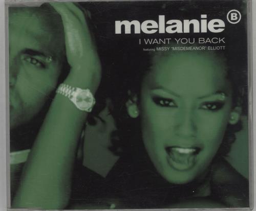 Melanie B I Want You Back CD single (CD5 / 5") UK M.BC5IW121562