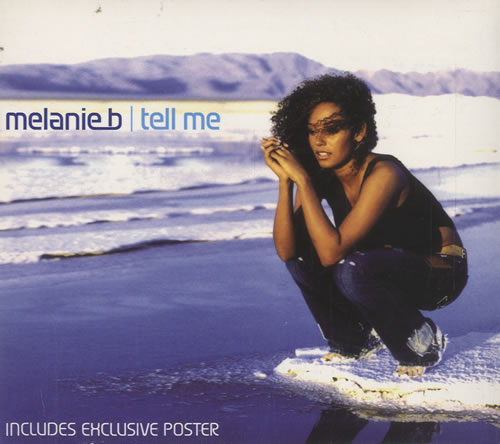 Melanie B Tell Me - digipak & poster CD single (CD5 / 5") UK M.BC5TE167238