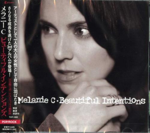 Melanie C Beautiful Intentions CD album (CDLP) Japanese M.CCDBE379274