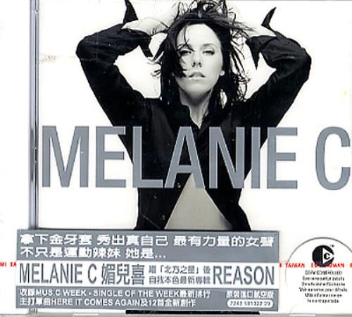 Melanie C Reason CD album (CDLP) Taiwanese M.CCDRE350230