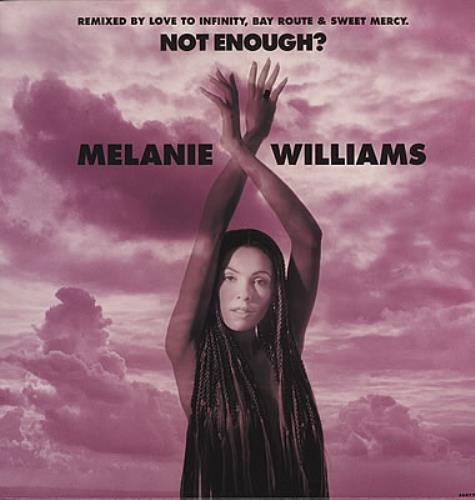 Melanie Williams Not Enough? 12" vinyl single (12 inch record / Maxi-single) UK MWL12NO372922