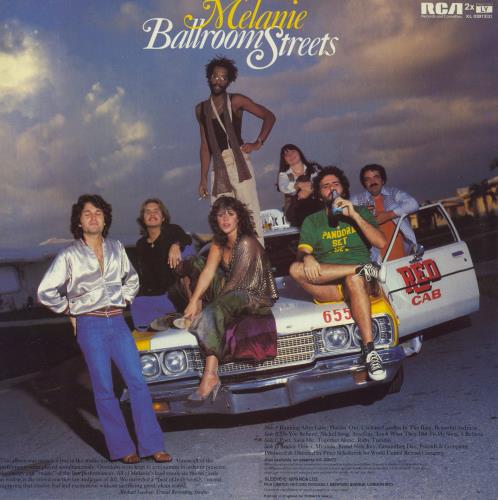 Melanie Ballroom Streets 2-LP vinyl record set (Double LP Album) UK MLA2LBA832097