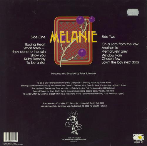 Melanie Cowabonga vinyl LP album (LP record) UK MLALPCO102752