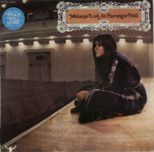 Melanie Live At Carnegie Hall vinyl LP album (LP record) New Zealand MLALPLI616498