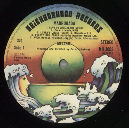 Melanie Madrugada vinyl LP album (LP record) UK MLALPMA299481