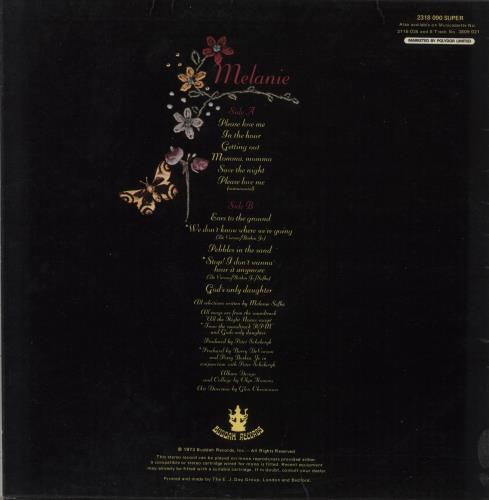 Melanie Please Love Me vinyl LP album (LP record) UK MLALPPL521891