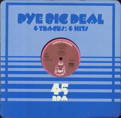 Melanie Pye Big Deal EP 12" vinyl single (12 inch record / Maxi-single) UK MLA12LA228943