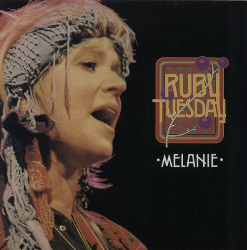 Melanie Ruby Tuesday 7" vinyl single (7 inch record / 45) UK MLA07RU575781