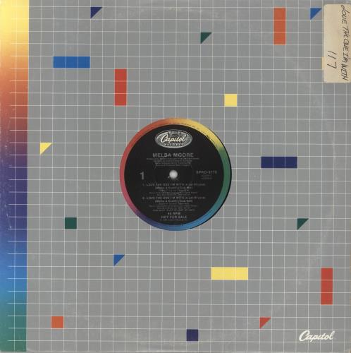 Melba Moore Love The One I'm With (A Lot Of Love) 12" vinyl single (12 inch record / Maxi-single) US MP312LO848486