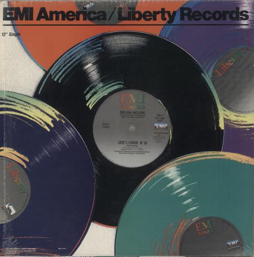 Melba Moore Love's Comin' At Ya 12" vinyl single (12 inch record / Maxi-single) US MP312LO874248