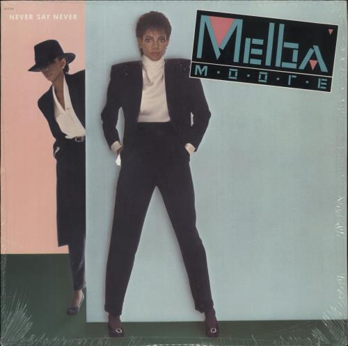 Melba Moore Never Say Never vinyl LP album (LP record) US MP3LPNE406091