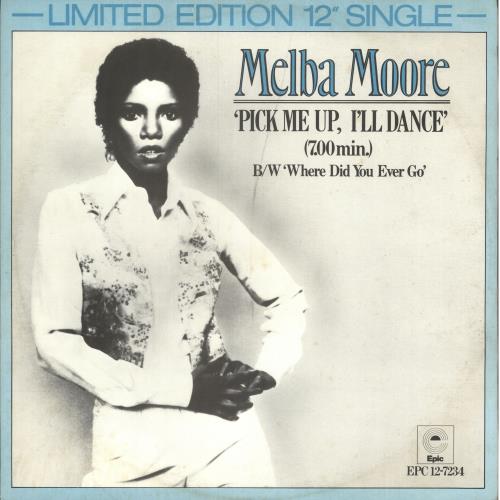 Melba Moore Pick Me Up, I'll Dance 12" vinyl single (12 inch record / Maxi-single) UK MP312PI704352