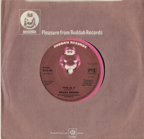Melba Moore This Is It 7" vinyl single (7 inch record / 45) UK MP307TH566584