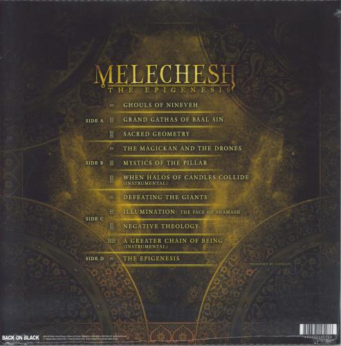 Melechesh The Epigenesis 2-LP vinyl record set (Double LP Album) German 7112LTH848593