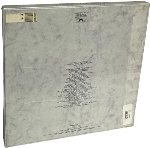 Melina Mercouri Vangelis. Moustaki. Weill. Dassin CD Album Box Set Greek ZG9DXVA833929