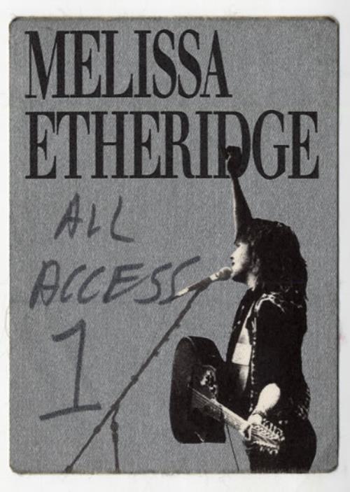 Melissa Etheridge Tour Pass tour pass UK ETHTPTO556801