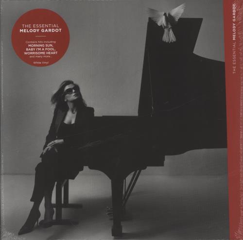 Melody Gardot The Essential - White Vinyl + Autographed Print 2-LP vinyl record set (Double LP Album) UK M2G2LTH856719