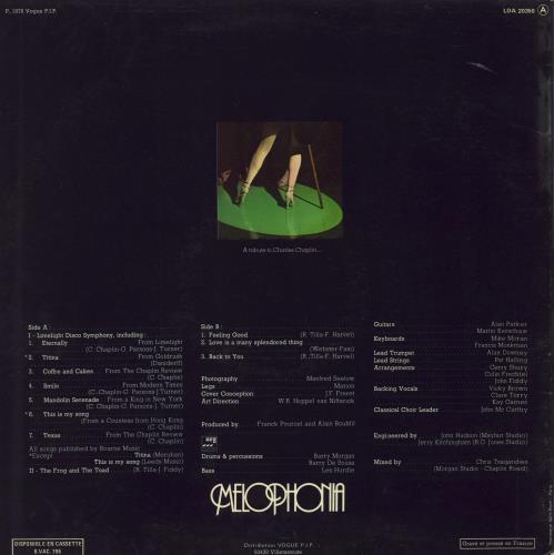 Melophonia Limelight Disco Symphony vinyl LP album (LP record) French 4FQLPLI782190