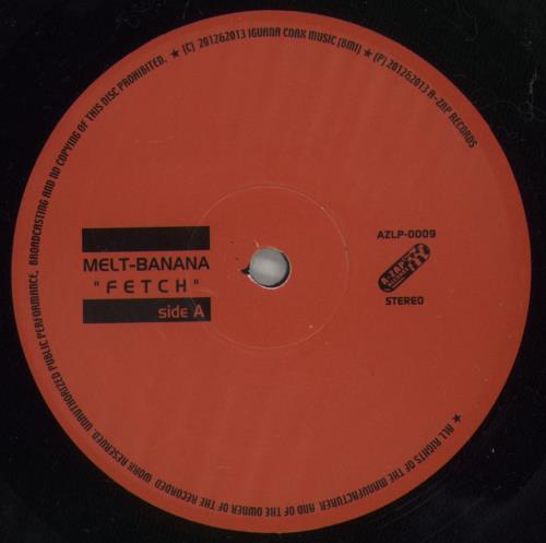 Melt Banana Fetch vinyl LP album (LP record) Japanese 14LLPFE878191