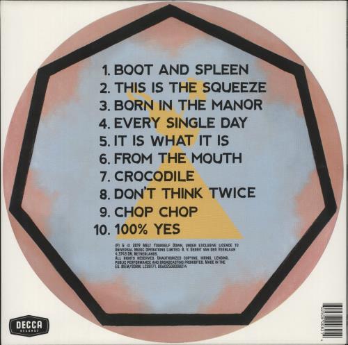 Melt Yourself Down 100% Yes - Gold Vinyl - Sealed vinyl LP album (LP record) UK 7K8LPYE878281