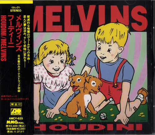 Melvins Houdini CD album (CDLP) Japanese MLVCDHO551342