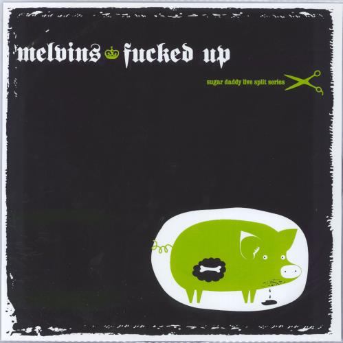 Melvins Sugar Daddy Live Split Series 8 - Splatter on Clear Vinyl 12" vinyl single (12 inch record / Maxi-single) US MLV12SU805610