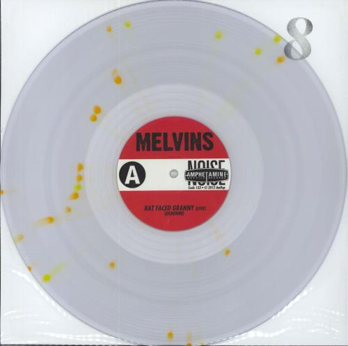 Melvins Sugar Daddy Live Split Series 8 - Splatter on Clear Vinyl 12" vinyl single (12 inch record / Maxi-single) US MLV12SU805610