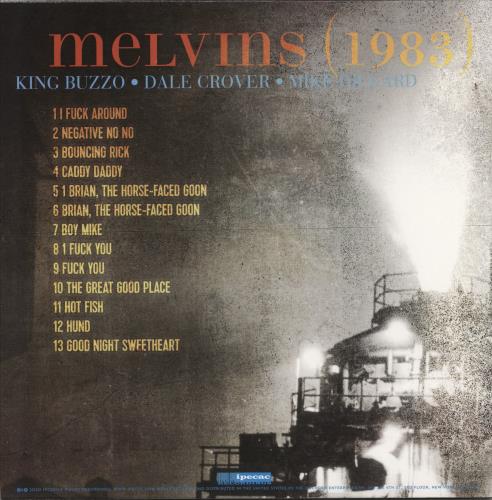 Melvins Working With God - Special Black Vinyl vinyl LP album (LP record) US MLVLPWO867398